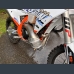 Skid plate with exhaust guard for 2T KTM, Husqvarna, Gasgas 2024-2025